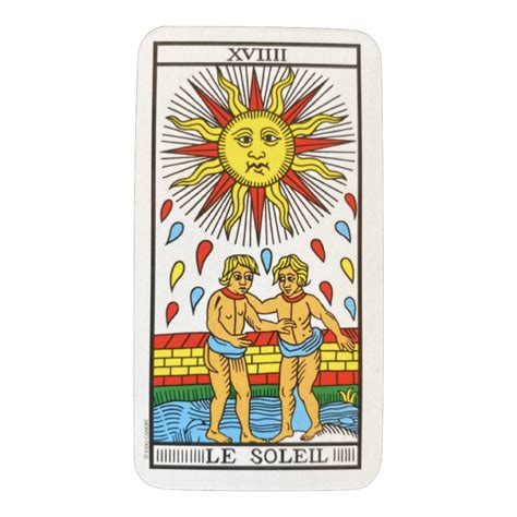 el sol tarot marsella|El Sol en el tarot